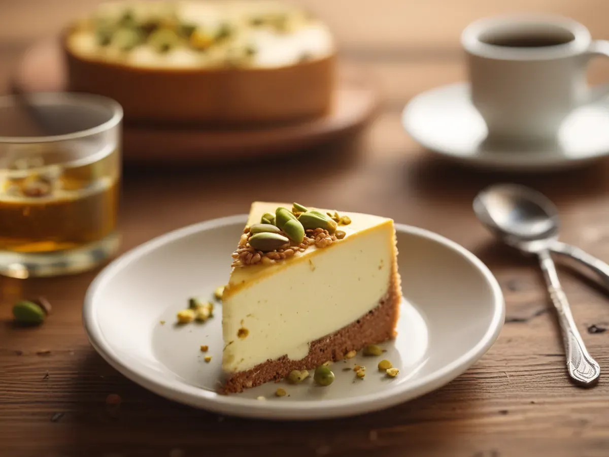 Fıstıklı Cheesecake