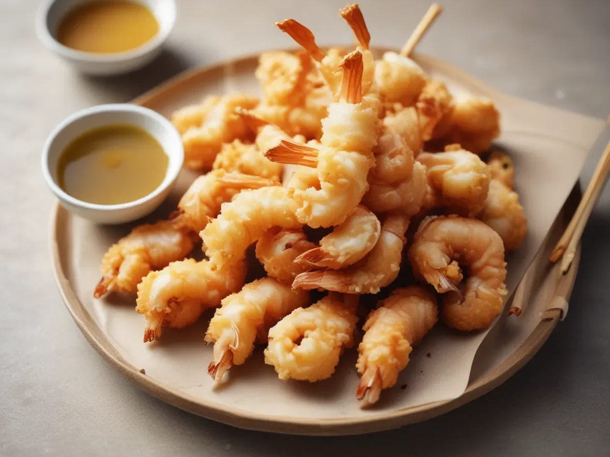 Prawn tempura