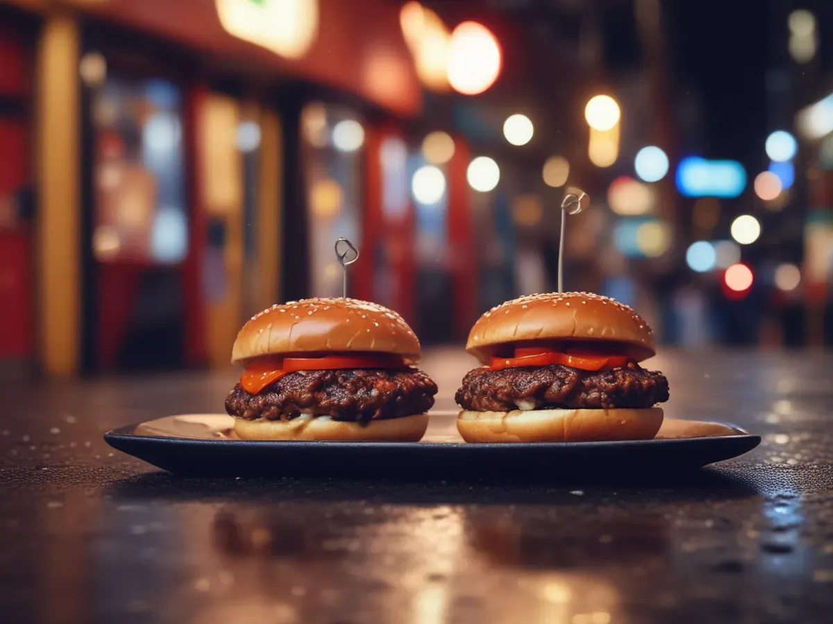 Wet burger