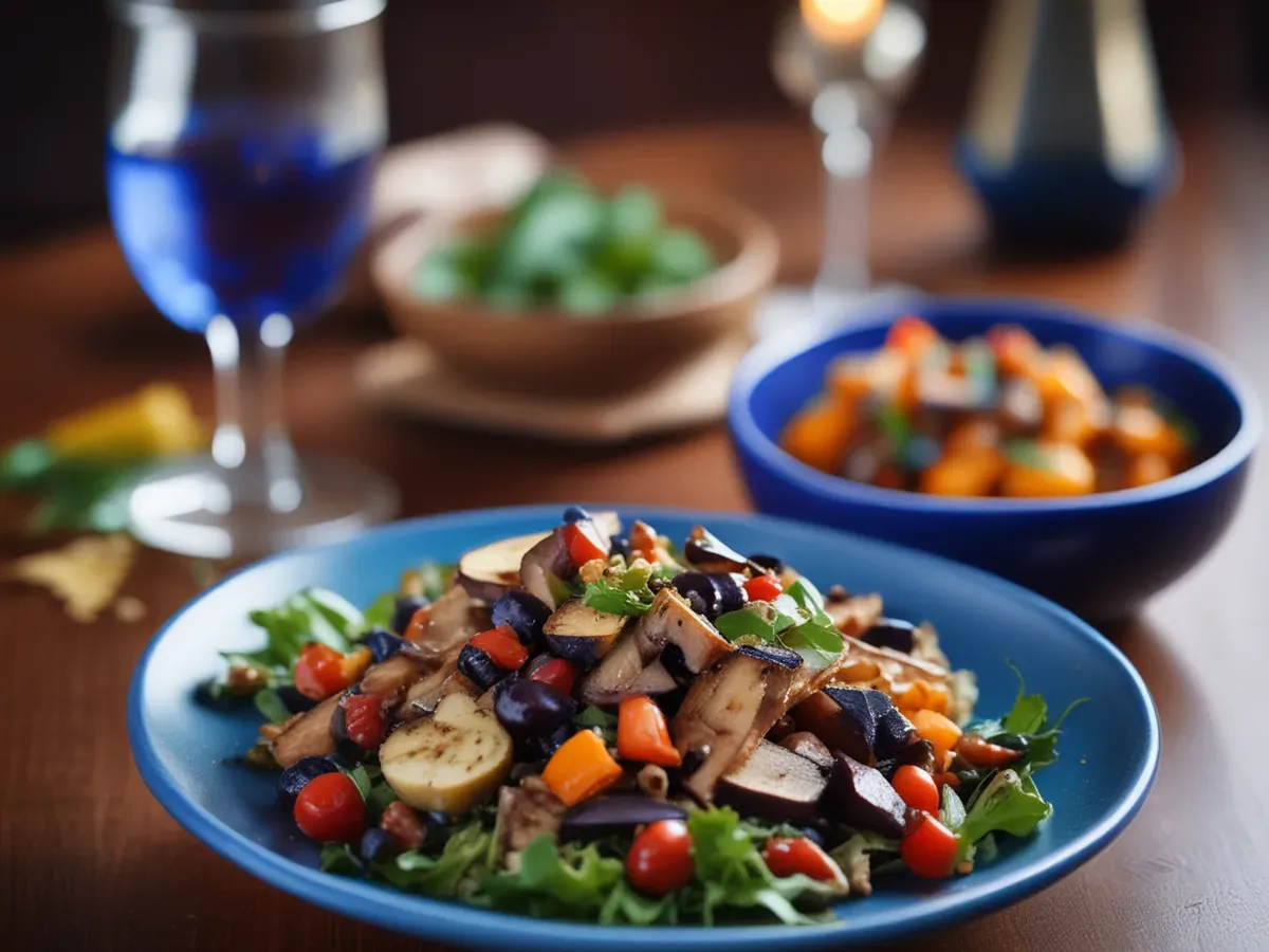 Közlenmiş Patlıcan Salatası