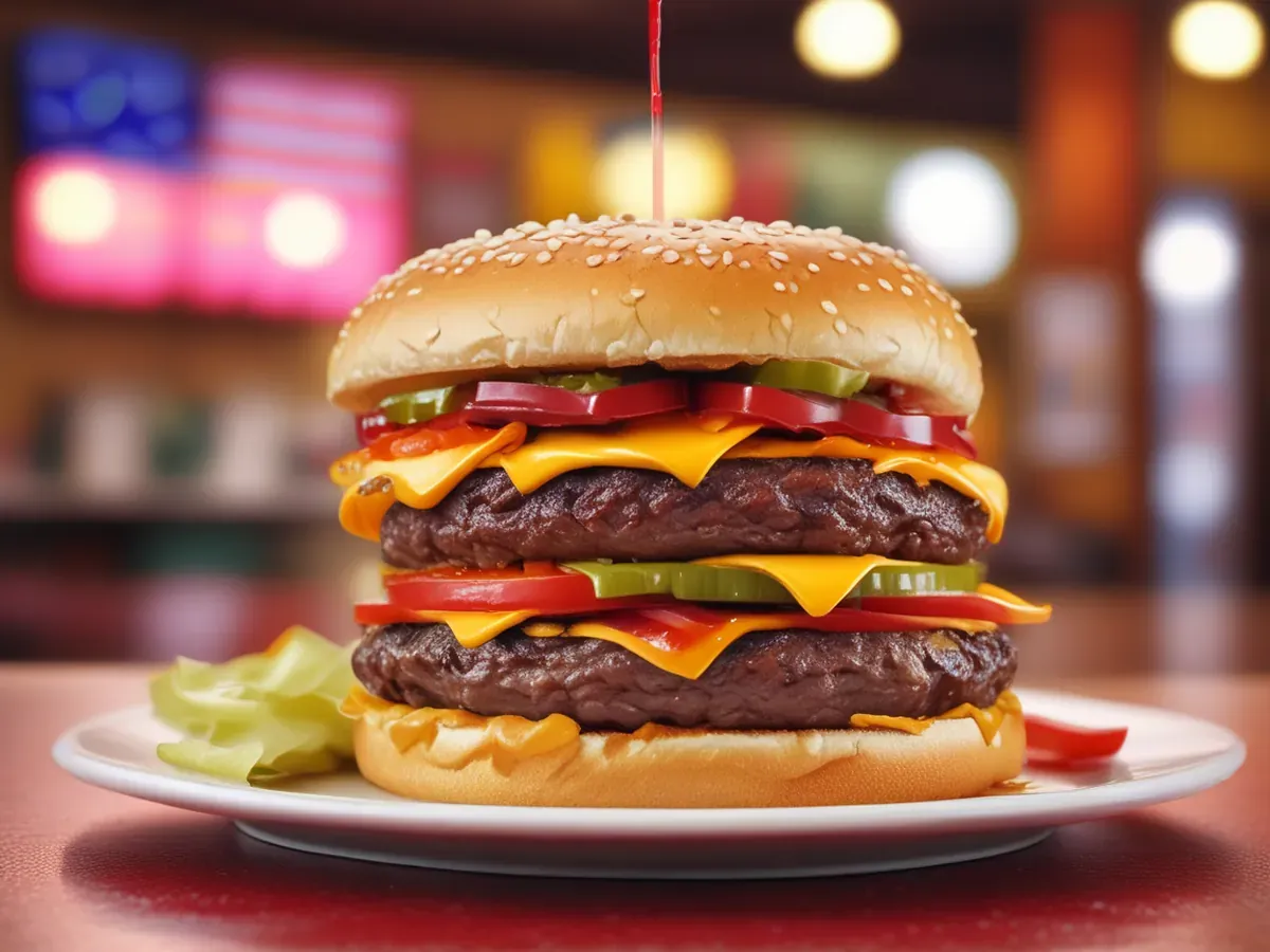 Çift Cheeseburger