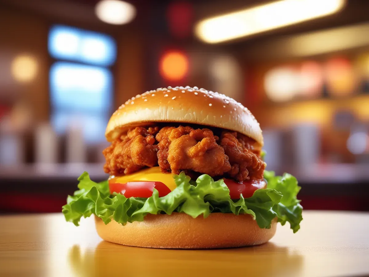 Çıtır Tavuk Burger