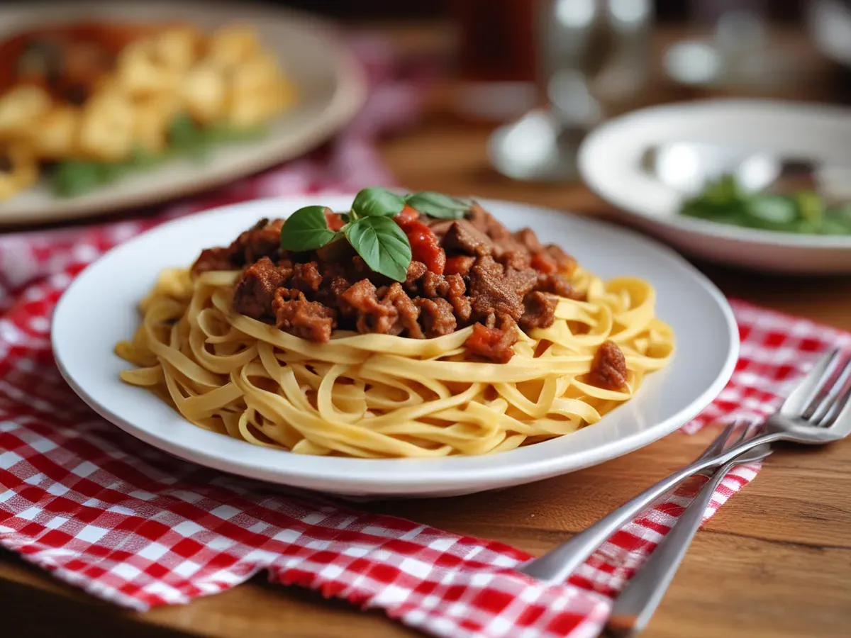 Tagliatelle al Ragù